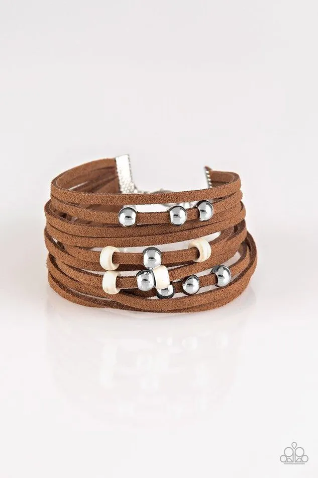 Bracelets Paparazzi Jewelry Paparazzi Bracelet Colorfully Coachella White