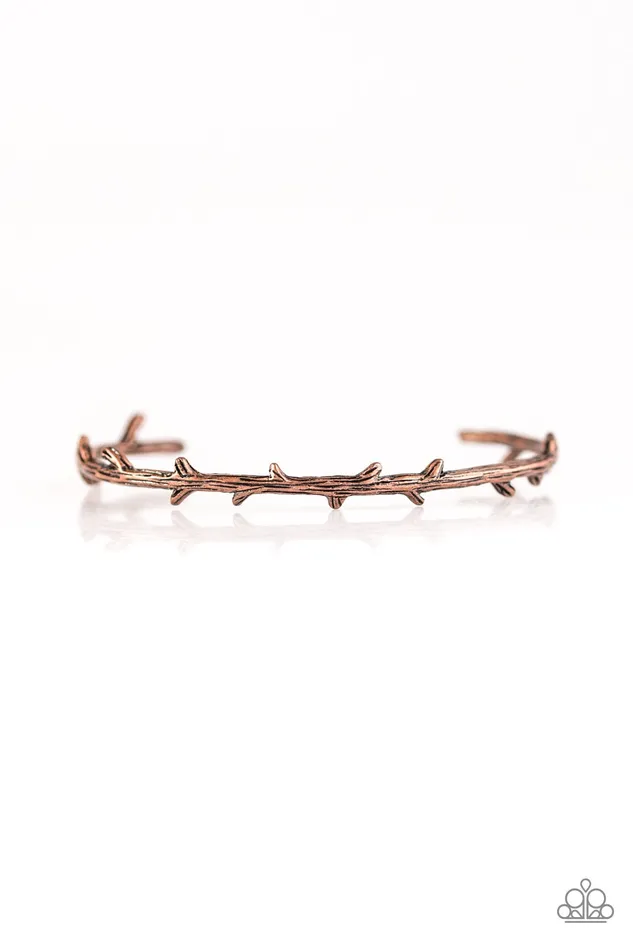 Bracelets Paparazzi Jewelry Paparazzi Bracelet Easy As One Two TREE Copper