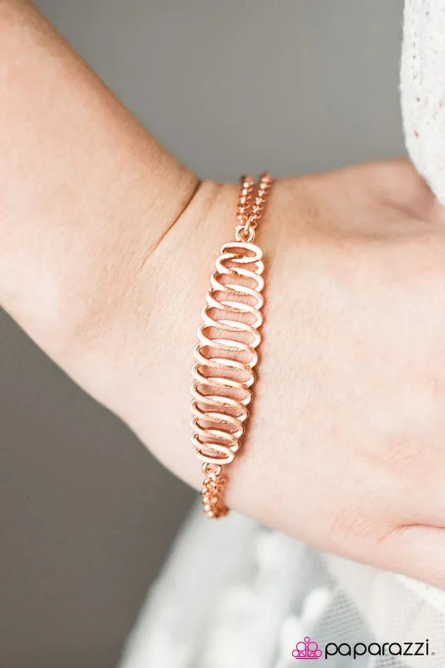 Bracelets Paparazzi Jewelry Paparazzi Bracelet Jungle Journey Copper