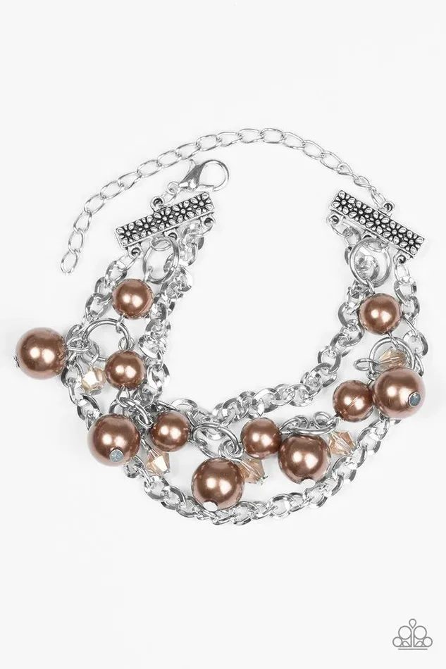 Bracelets Paparazzi Jewelry Paparazzi Bracelet Manhattan Musical Brown