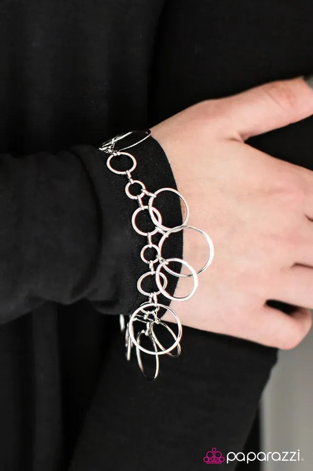 Bracelets Paparazzi Jewelry Paparazzi Bracelet Ring Girl Silver
