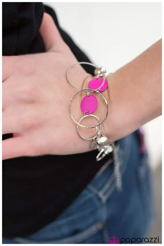 Bracelets Paparazzi Jewelry Paparazzi Bracelet Run The World Pink
