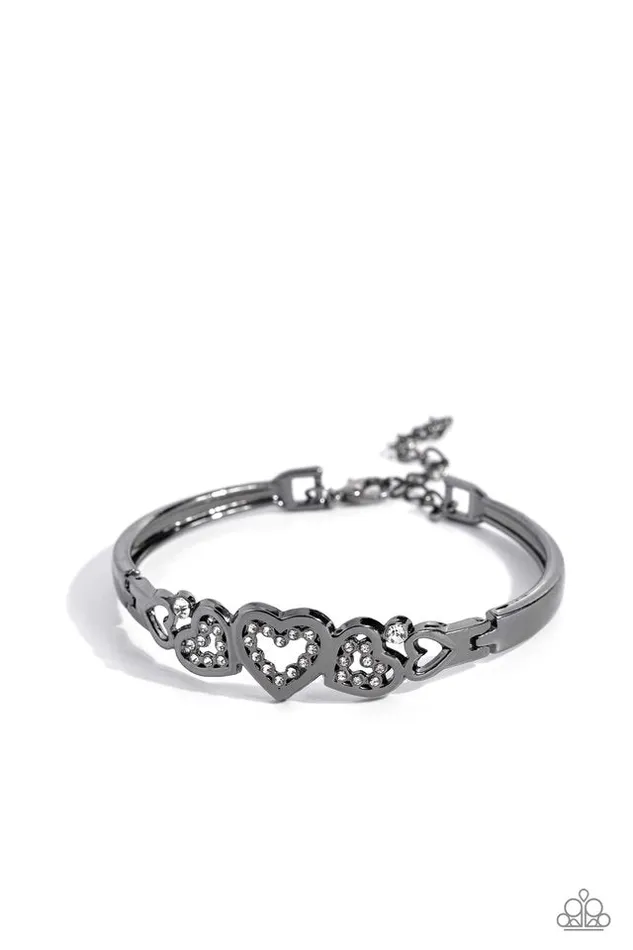 Bracelets Paparazzi Jewelry Paparazzi Bracelet Seriously Smitten Black Bracelets Paparazzi Jewelry Paparazzi Bracelet Seriously Smitten Black