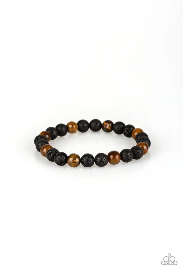 Bracelets Paparazzi Jewelry Paparazzi Bracelet Top Ten Zen Brown