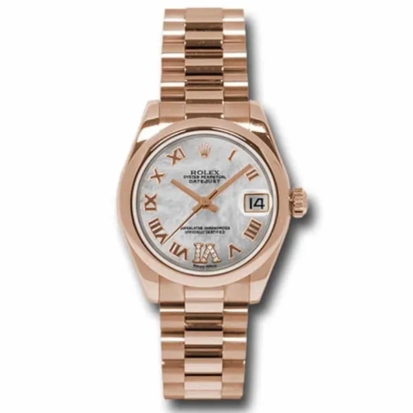 Bracelets Rolex Rolex Datejust 31mm Ref 178245 mdrp Pink Dial 18K Rose Gold President Bracelet Womens Watch Bracelets Rolex Rolex Datejust 31mm Ref 178245 mdrp Pink Dial 18K Rose Gold President Bracelet Womens Watch