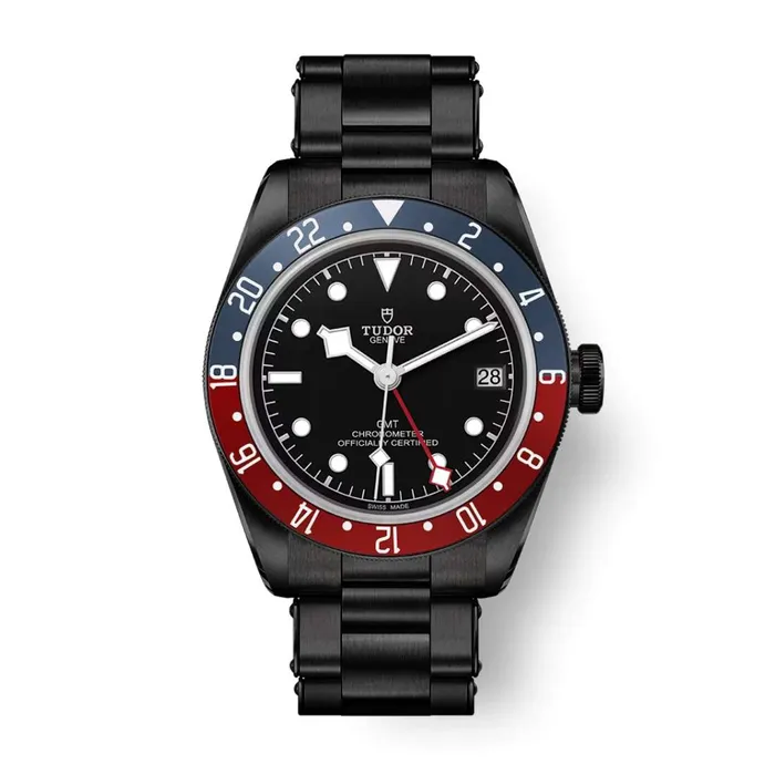 Bracelets Tudor Tudor Black Bay GMT 41mm Watch Ref M79830RB0001pvd Black Index Dial and Red Blue Aluminium Bezel PVD Stainless Steel Bracelet Bracelets Tudor Tudor Black Bay GMT 41mm Watch Ref M79830RB0001pvd Black Index Dial and Red Blue Aluminium Bezel PVD Stainless Steel Bracelet