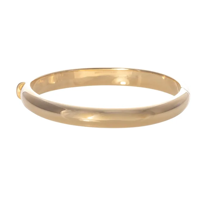 Croghans PreStyled Sets 14K Yellow Gold Italian Oval 8mm Bangle