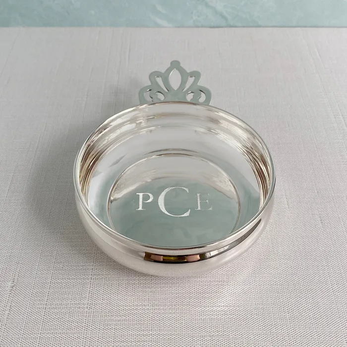 Croghans Rings Sterling Silver Baby Porringer