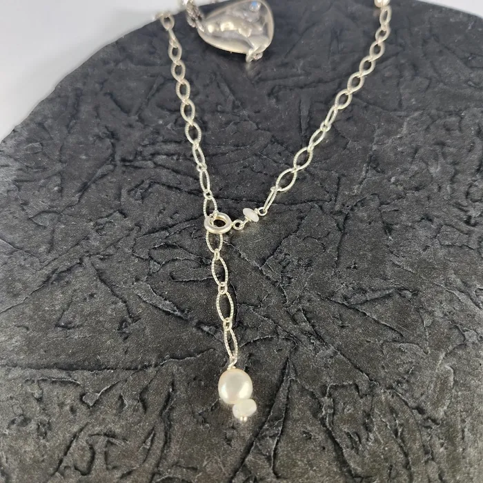 DAKOTA MOON Silver Triangle Bird Necklace Necklaces
