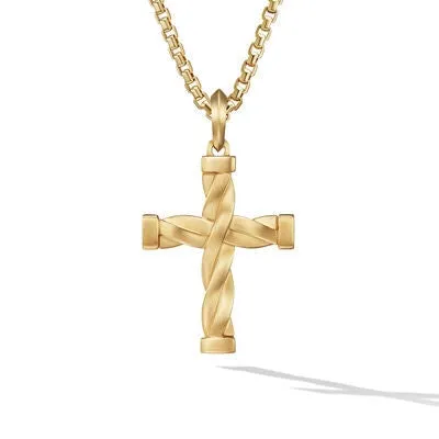 David Yurman 36mm Helios Cross Pendant David Yurman Necklaces