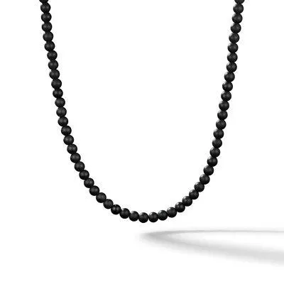 David Yurman 5mm Spiritual Bead Necklace David Yurman Necklaces