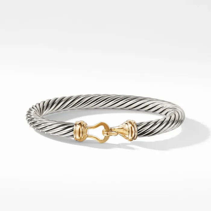 David Yurman 7mm Buckle Classic Cable Bracelet David Yurman Bracelets