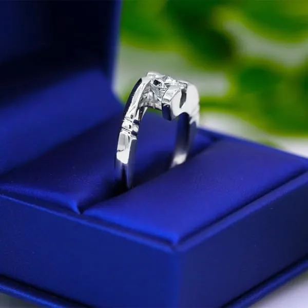 Diamond Source NYC Solitaire Engagement ring with Certified 101ct Princess cut Diamond ENG172750 Rings Diamond Source NYC Solitaire Engagement ring with Certified 101ct Princess cut Diamond ENG172750 Rings