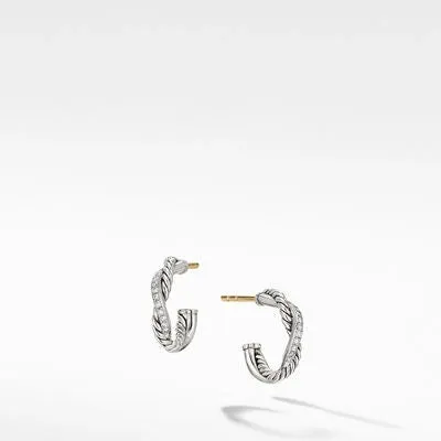 Earrings David Yurman David Yurman 3mm Infinity Hoop Earrings
