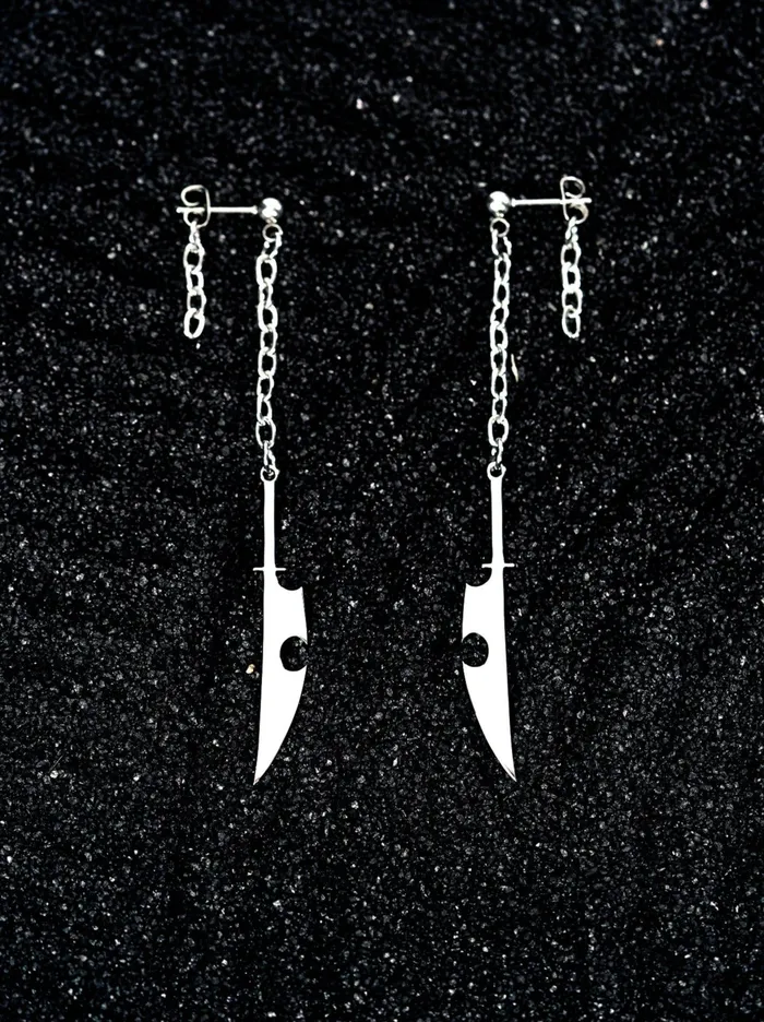 Earrings Kiyo Studios TENGEN SWORD EARRINGS