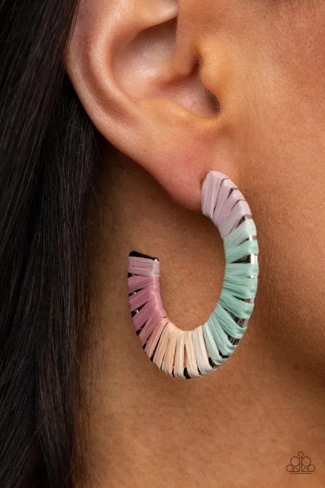 Earrings Paparazzi Earring A Chance of RAINBOWS Multi Paparazzi Jewelry