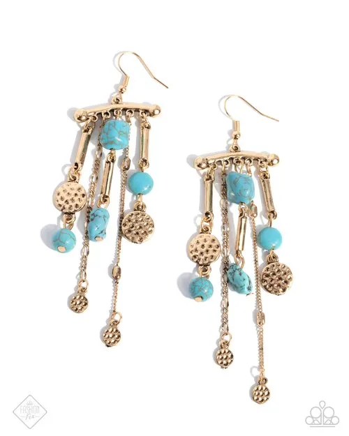Earrings Paparazzi Earring Coachella Cascade Blue Paparazzi Jewelry Earrings Paparazzi Earring Coachella Cascade Blue Paparazzi Jewelry