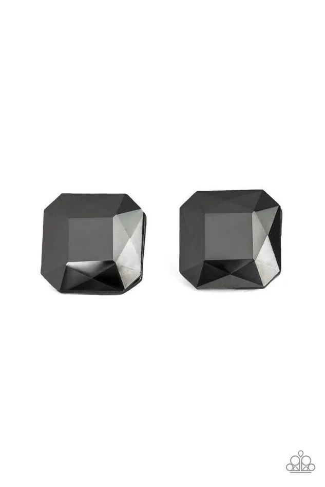 Earrings Paparazzi Earring Show Glow Black Paparazzi Jewelry