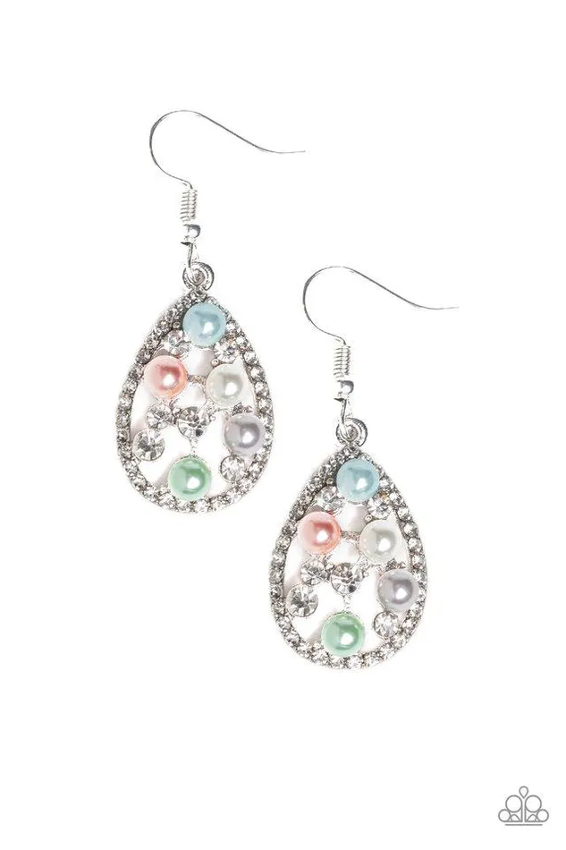 Earrings Paparazzi Earrings Fabulously Wealthy Multi Paparazzi Jewelry