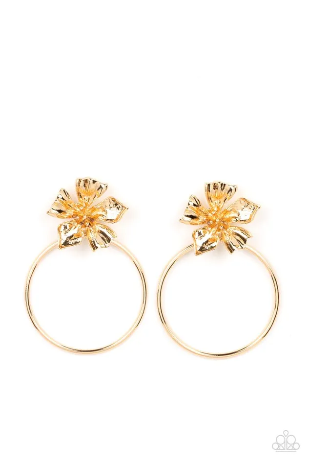 Earrings Paparazzi Jewelry Paparazzi Earring Buttercup Bliss Gold Earrings Paparazzi Jewelry Paparazzi Earring Buttercup Bliss Gold