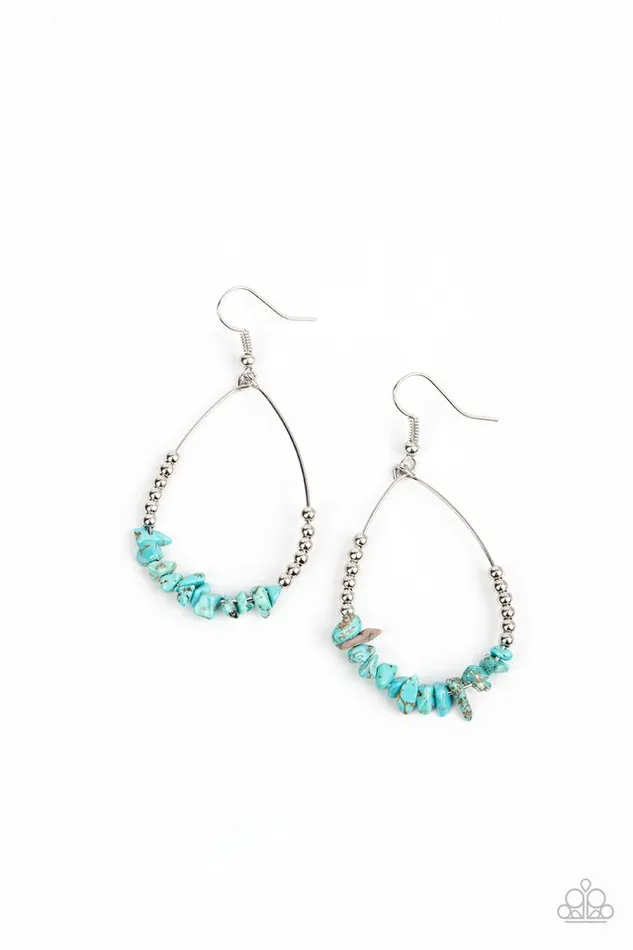 Earrings Paparazzi Jewelry Paparazzi Earring Come Out of Your SHALE Blue Earrings Paparazzi Jewelry Paparazzi Earring Come Out of Your SHALE Blue