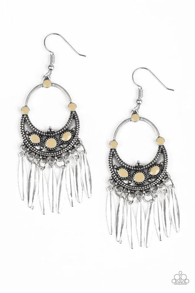 Earrings Paparazzi Jewelry Paparazzi Earring Cry Me A Riviera Brown