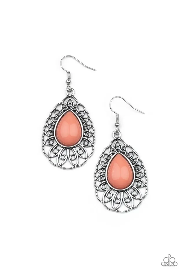 Earrings Paparazzi Jewelry Paparazzi Earring Dream STAYCATION Orange Earrings Paparazzi Jewelry Paparazzi Earring Dream STAYCATION Orange