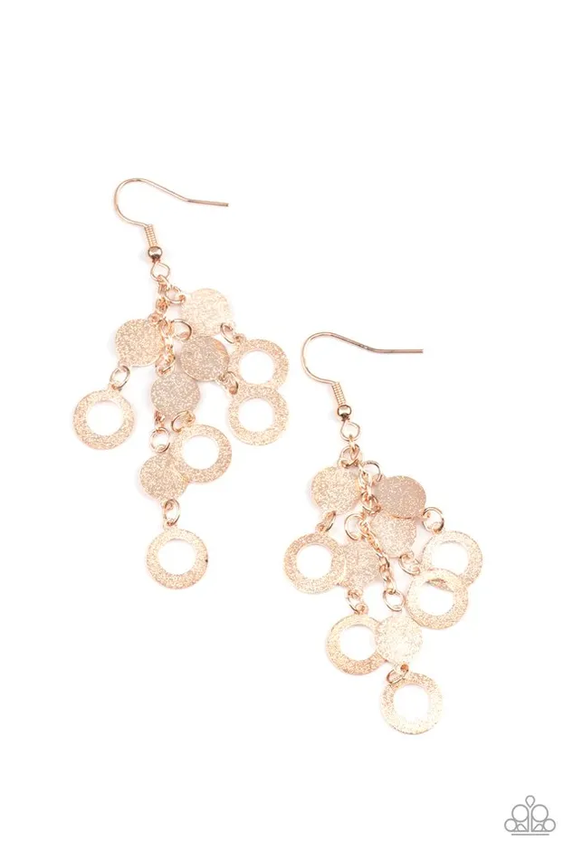 Earrings Paparazzi Jewelry Paparazzi Earring Im Always BRIGHT Rose Gold Earrings Paparazzi Jewelry Paparazzi Earring Im Always BRIGHT Rose Gold