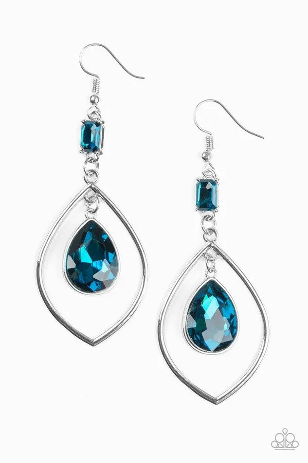 Earrings Paparazzi Jewelry Paparazzi Earring Priceless Blue