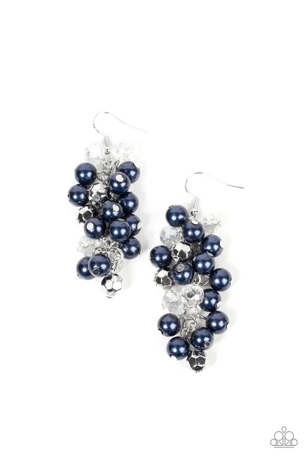 Earrings Paparazzi Jewelry Paparazzi Earring Pursuing Perfection Blue Earrings Paparazzi Jewelry Paparazzi Earring Pursuing Perfection Blue