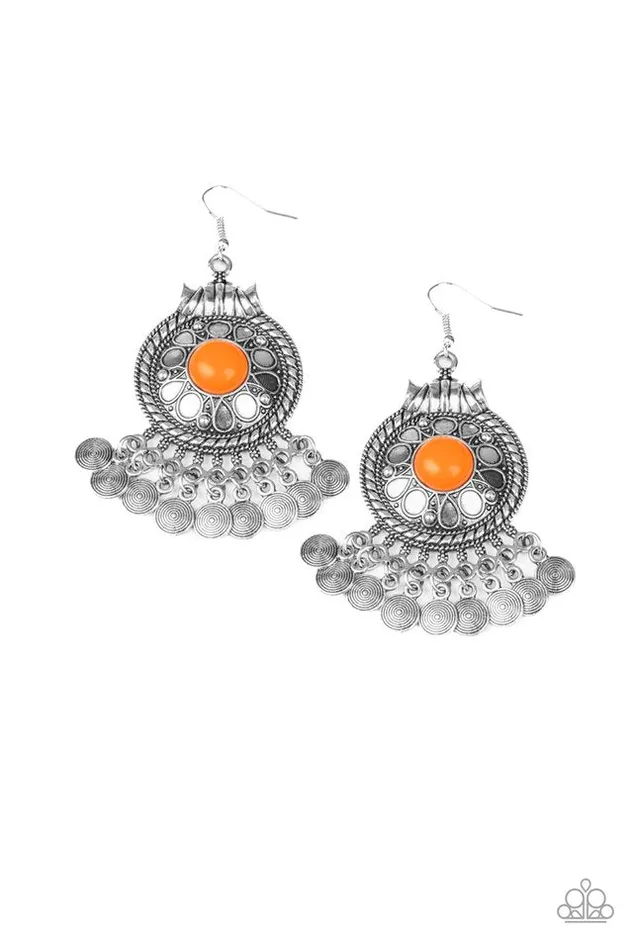 Earrings Paparazzi Jewelry Paparazzi Earring Rural Rhythm Orange Earrings Paparazzi Jewelry Paparazzi Earring Rural Rhythm Orange