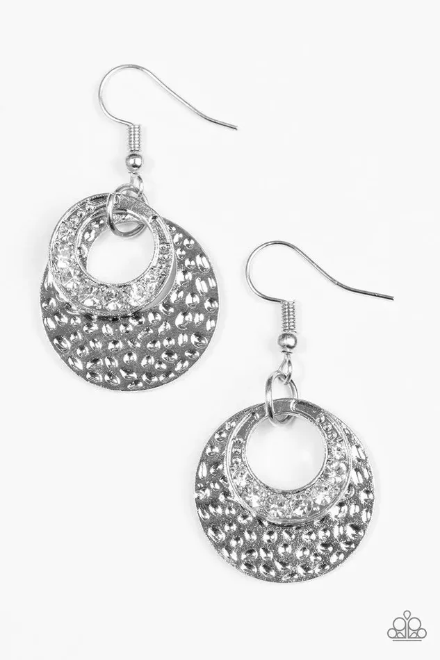 Earrings Paparazzi Jewelry Paparazzi Earring So GLAM You Made It White