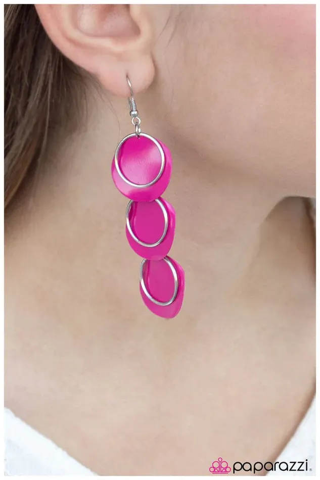 Earrings Paparazzi Jewelry Paparazzi Earring Too Good To Be True Pink
