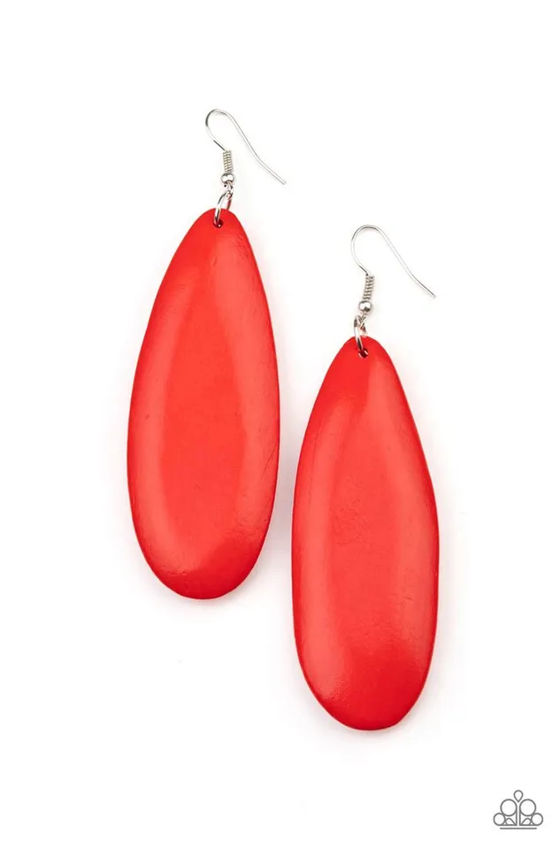 Earrings Paparazzi Jewelry Paparazzi Earring Tropical Ferry Red Earrings Paparazzi Jewelry Paparazzi Earring Tropical Ferry Red