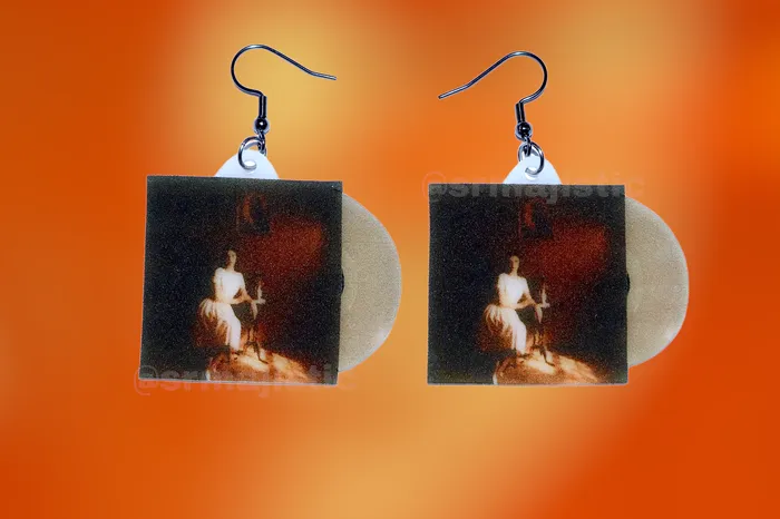 Earrings Sam Makes Things Ethel Cain Preachers Daughter Vinyl Album Handmade Earrings Earrings Sam Makes Things Ethel Cain Preachers Daughter Vinyl Album Handmade Earrings