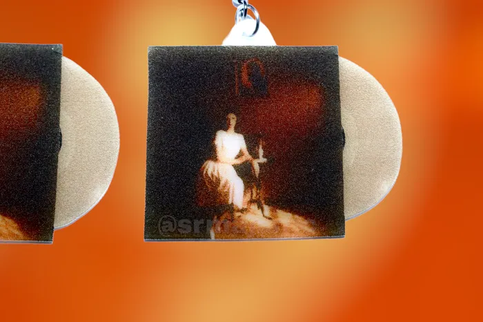 Earrings Sam Makes Things Ethel Cain Preachers Daughter Vinyl Album Handmade Earrings