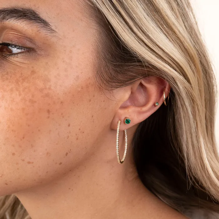Gold Filled Endless Hoops TheRoseGypsy PreStyled Sets