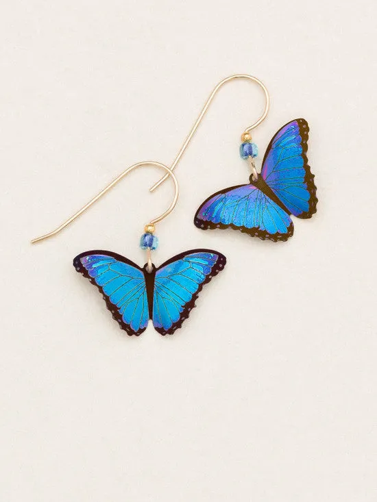 Holly Yashi Bella Butterfly Earrings in Blue Radiance Earrings