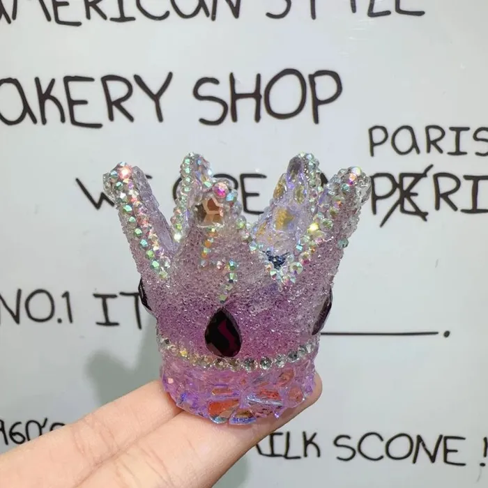 IntoResin Rings Handmade Diamond Crown Ring Storage Box Resin Molds