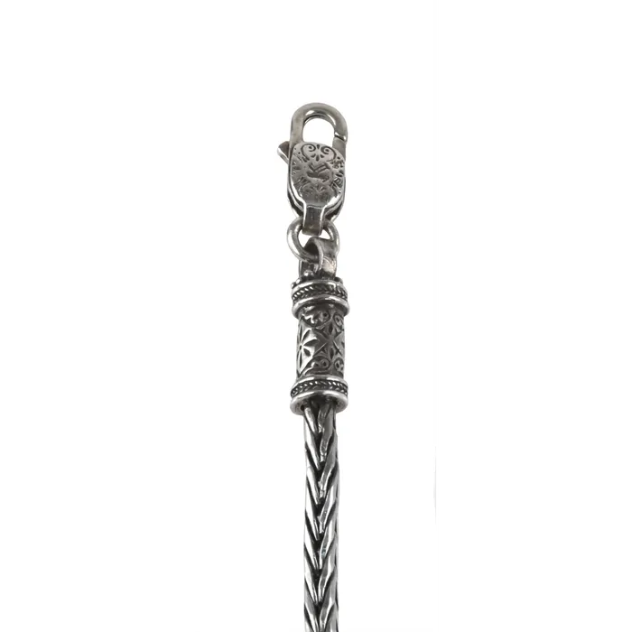 Konstantino Silver 38mm Wheat Chain 22 inch Konstantino Necklaces
