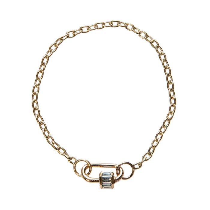 Marla Aaron Marla Aaron 14K Gold Pulley Chain Bracelet Bracelets