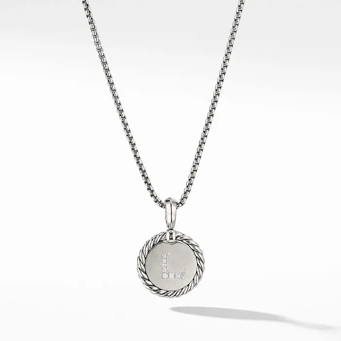 Necklaces David Yurman David Yurman Initial L Pendant