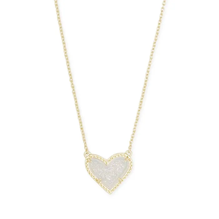 Necklaces Kendra Scott Kendra Scott Ari Heart Short Pendant Necklace
