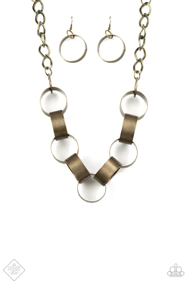 Necklaces Paparazzi Jewelry Paparazzi Necklace Big Hit Brass