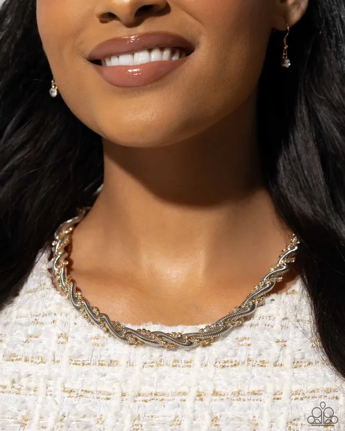 Necklaces Paparazzi Jewelry Paparazzi Necklace Candid Coils Multi