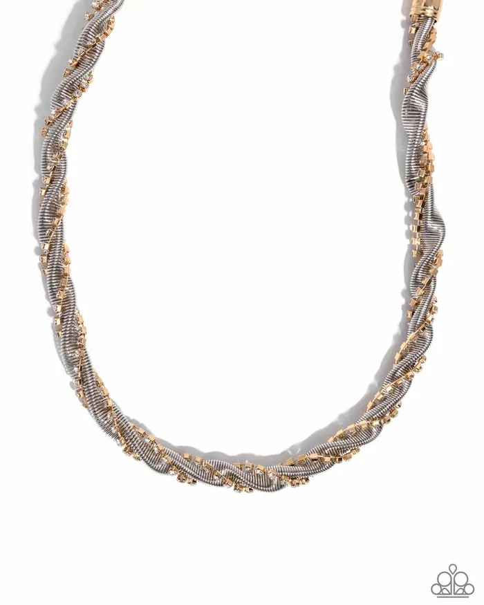 Necklaces Paparazzi Jewelry Paparazzi Necklace Candid Coils Multi Necklaces Paparazzi Jewelry Paparazzi Necklace Candid Coils Multi