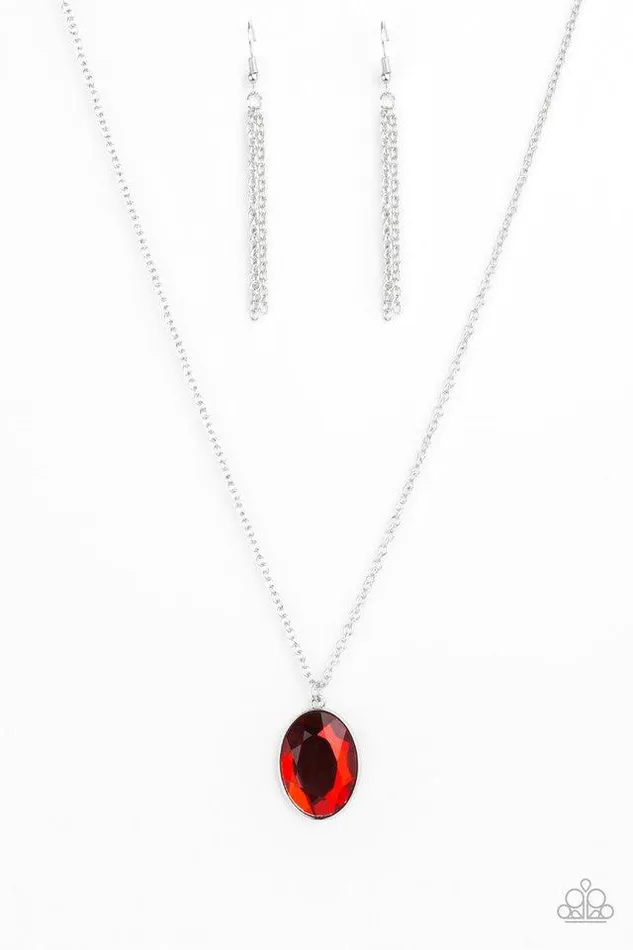 Necklaces Paparazzi Jewelry Paparazzi Necklace Definitely Duchess Red