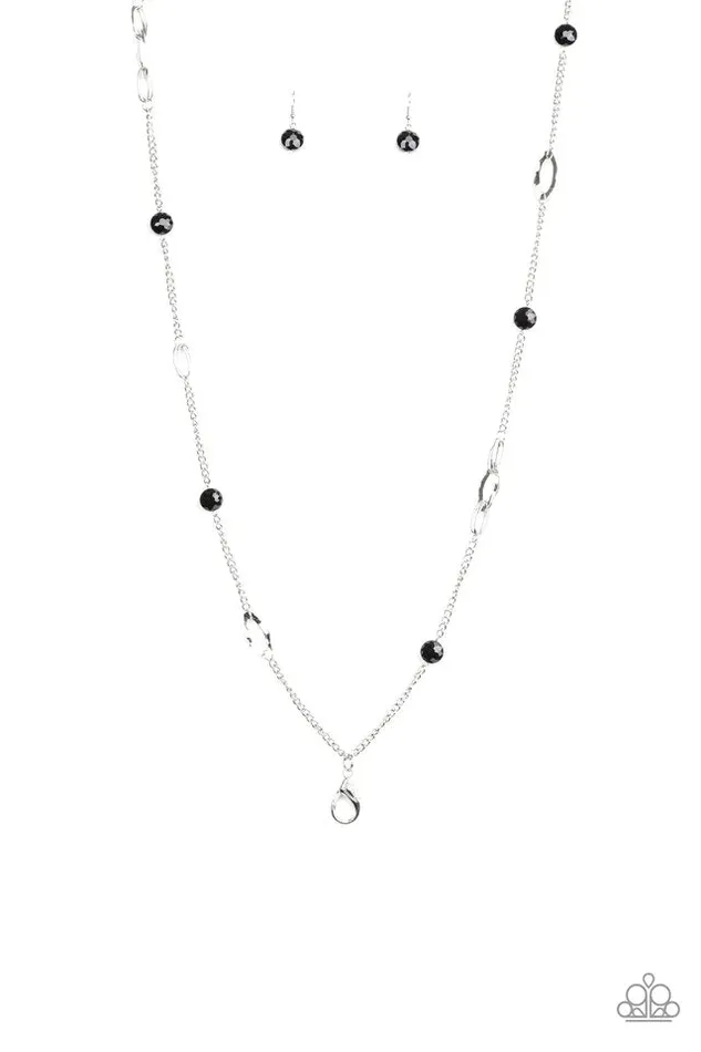 Necklaces Paparazzi Jewelry Paparazzi Necklace Duchess Dazzle Black