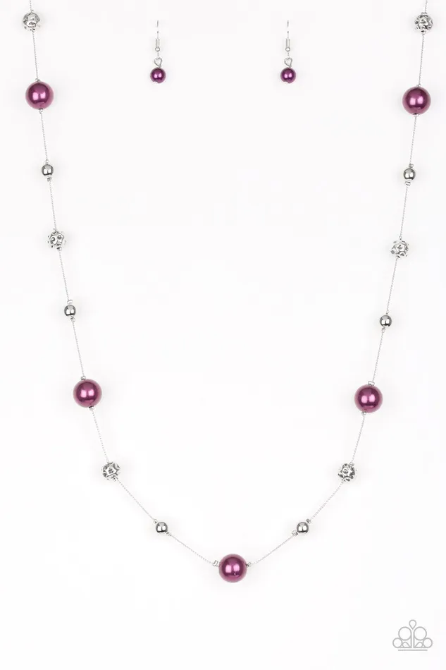 Necklaces Paparazzi Jewelry Paparazzi Necklace Eloquently Eloquent Purple