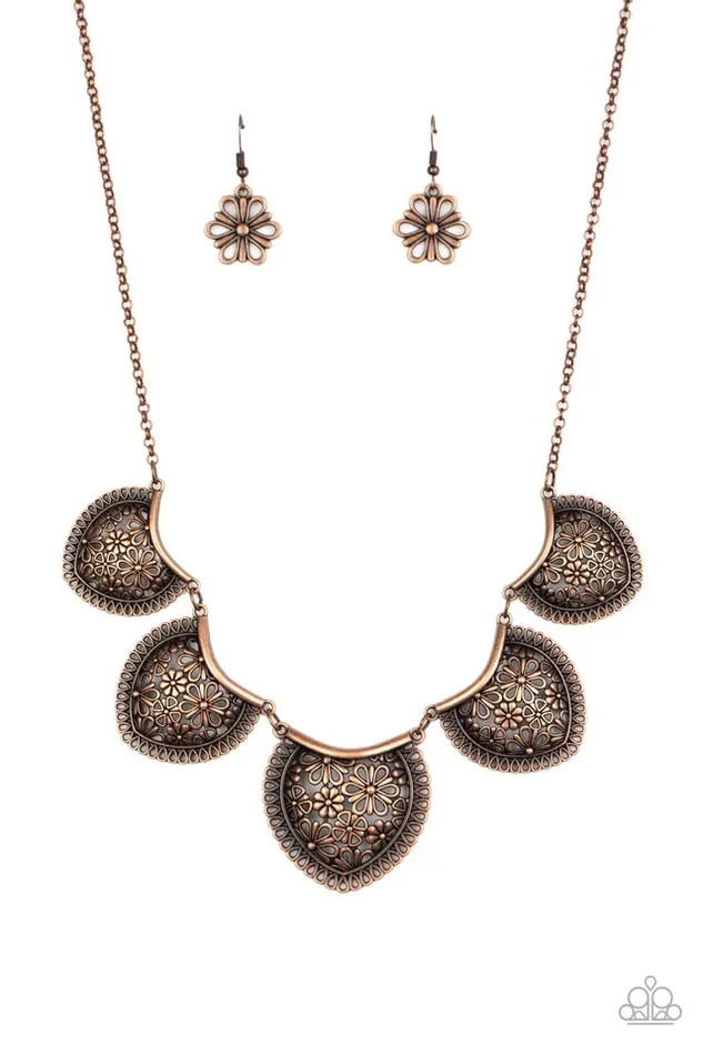 Necklaces Paparazzi Jewelry Paparazzi Necklace Garden Pixie Copper Necklaces Paparazzi Jewelry Paparazzi Necklace Garden Pixie Copper